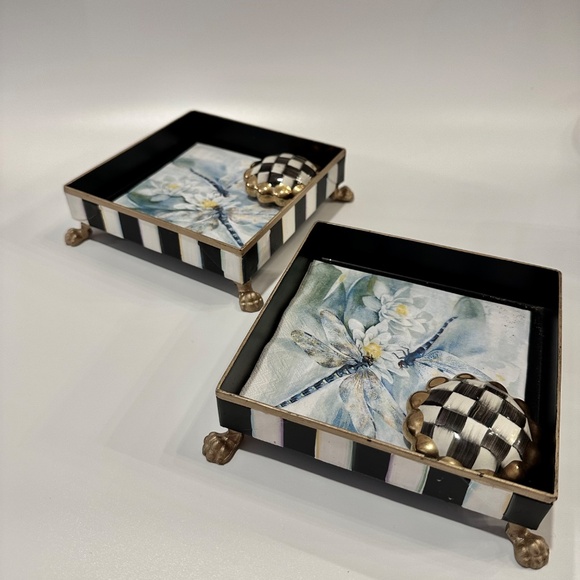 Courtly Check Napkin Set - Picture 2 of 5